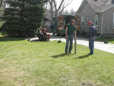 Project photos from Akers Outdoor Plumbing, Inc. Leak detection, water line repair and water line replacement by your Outdoor Plumbing Experts