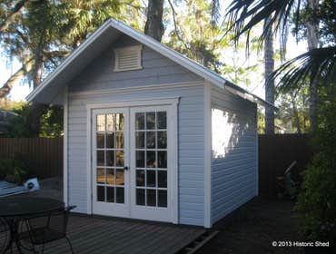 Custom Home Office Shed