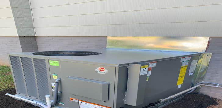 Rheem Gas Pack Install Summer 2019