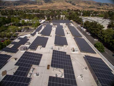 Commercial Solar 750 kW rooftop PV system and 273 kW carport system, VNEM
