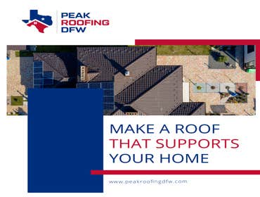 Photos by Peak Roofing Dfw #1 Peak Roofing DFW is a Grapevine TX veteran-owned contracting company. We can help you with roofing, roof repairs, reroofi