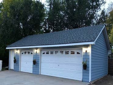 Photos by Jb Properties #1 Storm restoration project in Wheatridge, included roof, gutters, siding, windows, painting, masonry and light fixtures.