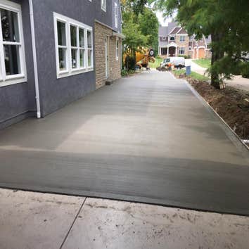 Concrete Driveway`s Replacement of an existing concrete or asphalt driveway
