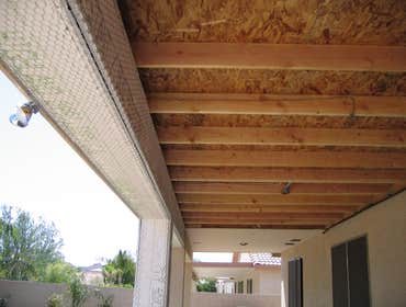 Patio Extention Extend 14' x 10 Patio to 50' x 10 - Framing - Roofing - Electrical - Drywall - Paint