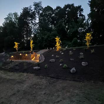 Hardscape hill and Landscape