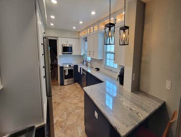 Photos by Palm Restoration & Construction Services #1 Mold Damage and kitchen remodel