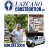 Lazcano Concrete/construct logo