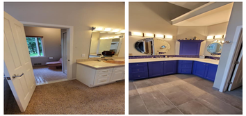 Before and After Bathroom Remodel
