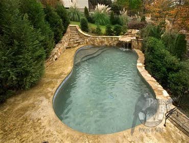 Gunite Pool with Grotto