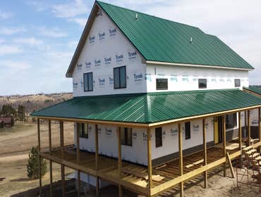 Metal roof