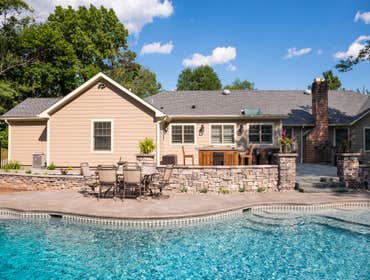 Transitional Style Residence | Fixer Upper: Addition + Renovation This newly purchased ranch style home came with unique architectural features and fin