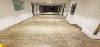 Concrete sealed