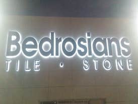 Halo Lighted Building letters