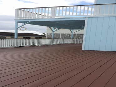 Deck overlooking Halawa Height