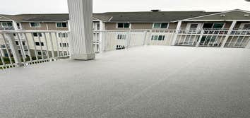 Water Loss Deck Repair and Vinyl Membrane Installation