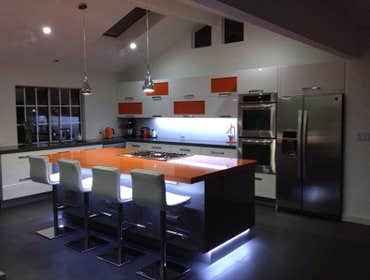 Beautiful Modern Kitchen Complete Kitchen remodeling - From sketch to completion