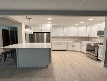 Photos by Lvs Revival Inc #3 Renovation of condo kitchen.
Design, cabinets, countertop full remodeling