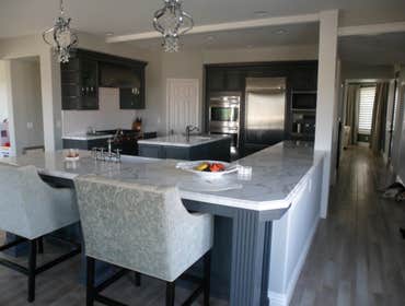 Renovations Plus/Black Coffee Cabinetry Custom cabinetry, kitchen remodels, bathroom remodels, offices/libraries, entertainment centers, wainscot, beam