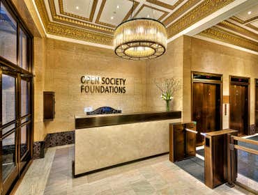 Corporate Interior project for Open Society Foundations