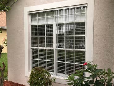Clear Panel Hurricane Shutters