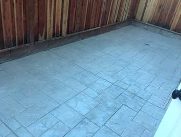 SF stamp patio