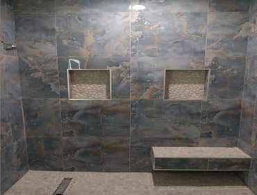 Gust Bath Full Shower Gut & Remodel-T&J's Custom Homes Remodeling LL C #17 Gust Bath Full Shower Gut & Remodel
