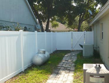 Vinyl Fence