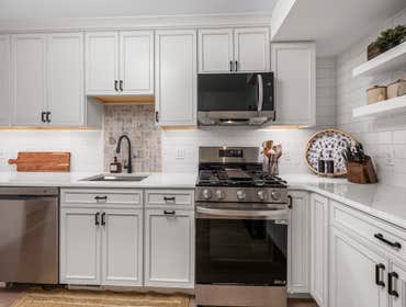 Photos by Evolve Remodeling Inc #1 Complete home remodel (condo). New kitchen, two new bathrooms, new floors, new tile, custom closets, New HVAC, upgra