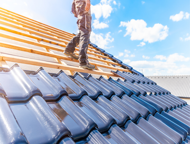 Installation of tile roofing in Scottsdale, AZ