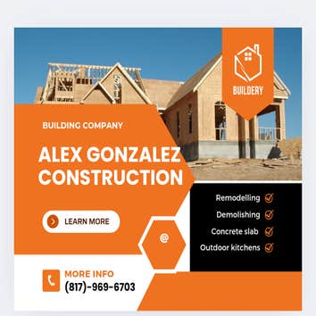 Alex Gonzalez construction 