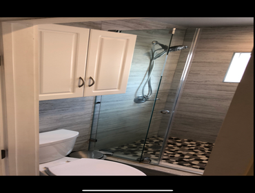 Full 1 bedroom apartment remodel After pic