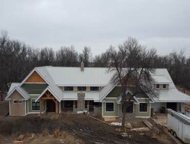 24 gauge standing seam metal