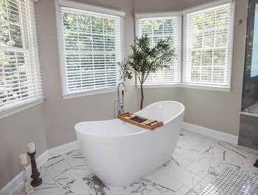 Grey & White Bathroom