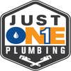 Just 1 plumbing logo