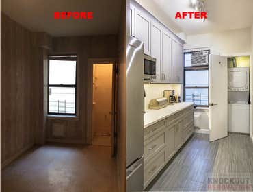 Before and After Photos of Various Manhattan projects