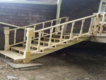 Photos from WILLIAM ODONNELL Temp access ramp.