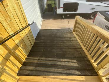 Photos by Centex Home Remodel #1 16x9 deck with 4’ wide ramps at front and rear