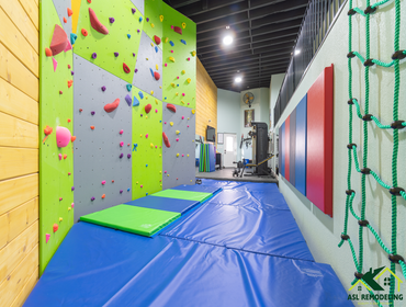 Photos by ASL Remodeling construction in bay area #3 Home Remodeling In San Carlos Basement Conversion To A Bouldering Gym