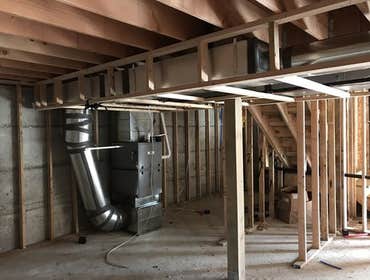 Furnace and Ducting New Construction