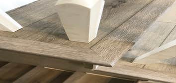 Vinyl plank step detail