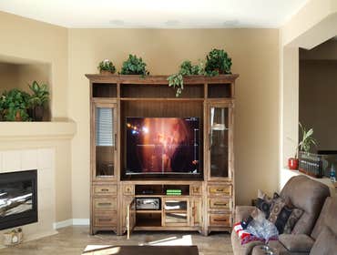 5.1 Surround and Media Cabinet Buildout