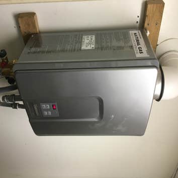 Rinnai Interior Water Heater
