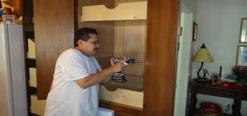 Ventura County , Bathroom and Kitchen Cabinet Extension We build the beautiful bathroom in Ventura Co. Custom design to the Home Owner Satisfaction .