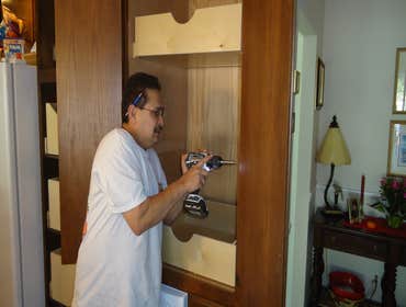 Ventura County , Bathroom and Kitchen Cabinet Extension We build the beautiful bathroom in Ventura Co. Custom design to the Home Owner Satisfaction .
