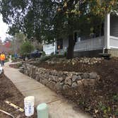 Boulder Retaining Wall