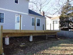 FLOOR ADDITION INTERIOR OF SECOND FLOOR ADDITION IN LINCOLN PARK NJ COMPLETED. MASTER BEDROOM, GUEST BEDROOM, TWO BATHROOMS, AND LARGE WALK IN CLOSET