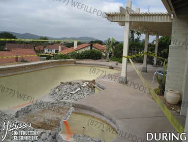 James Construction Clean Up Projects We offer 100% turn-key services.
