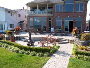 multi level patio