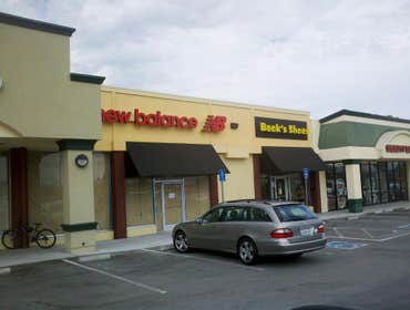 New Balance Shoe store Remodel an old building to a top of the line retail store