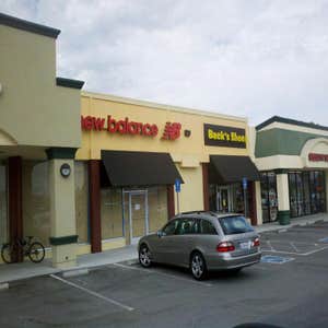 New Balance Shoe store Remodel an old building to a top of the line retail store